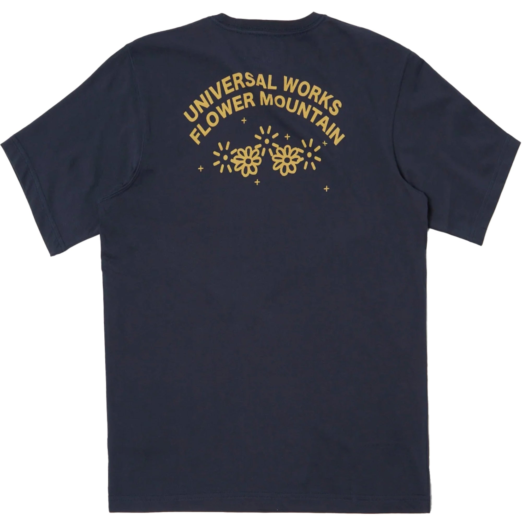 Flower Mountain x Universal Works Print T-Shirt - Navy