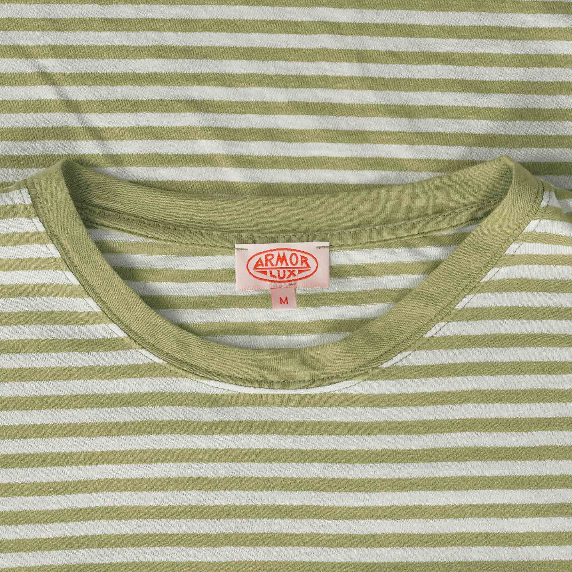 Armor Lux Striped Heritage T-Shirt - Argile