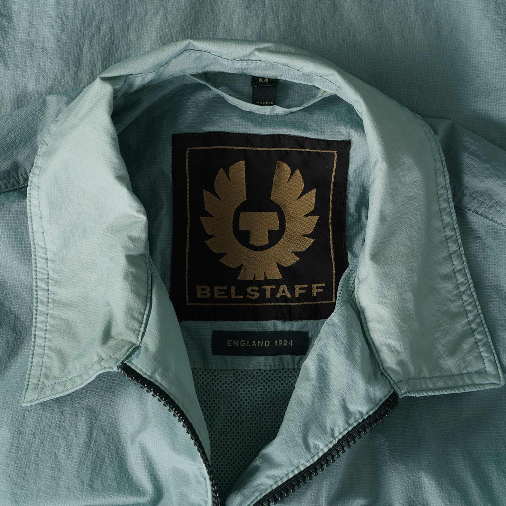 Belstaff Rail Overshirt - Steel Green
