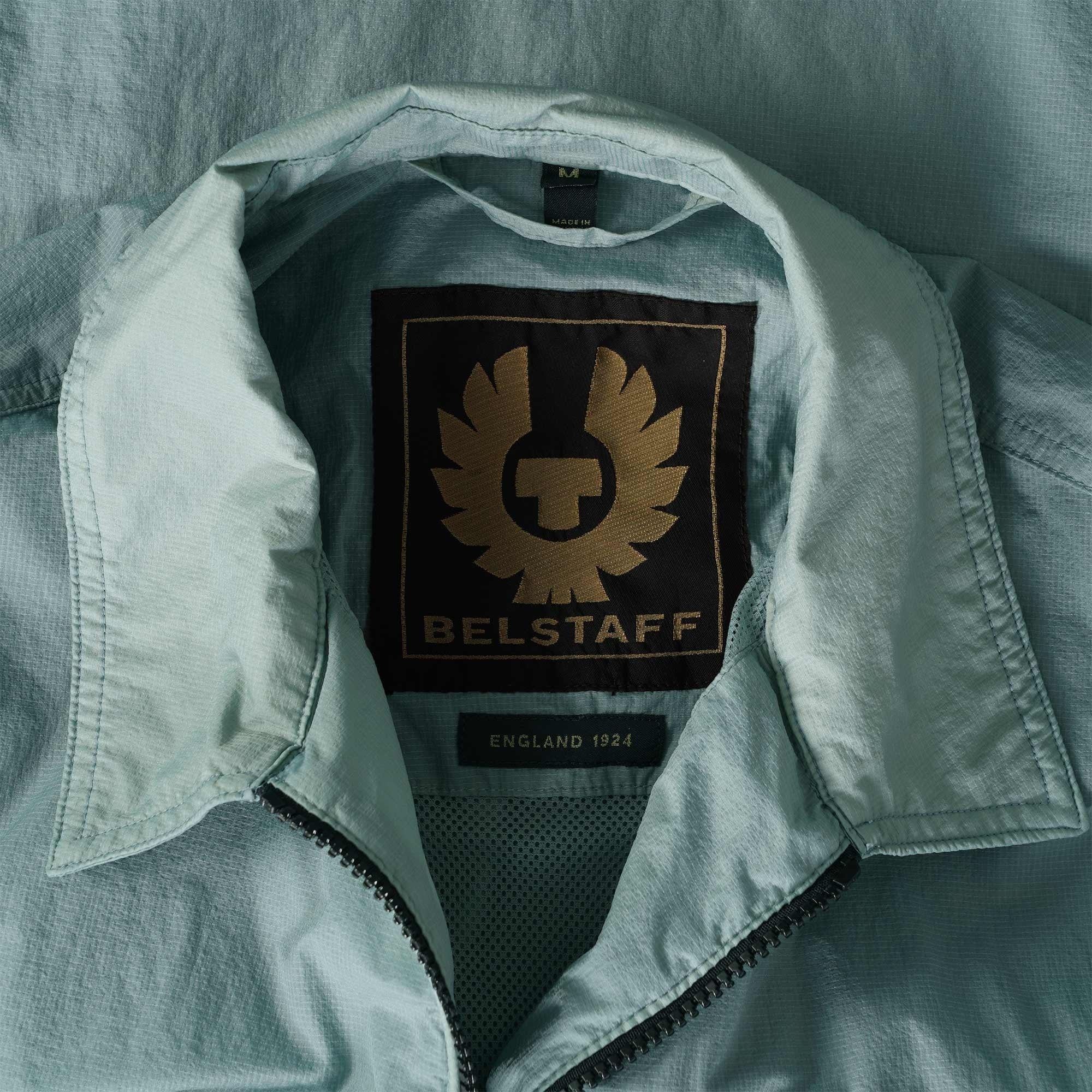 Belstaff Rail Overshirt - Steel Green