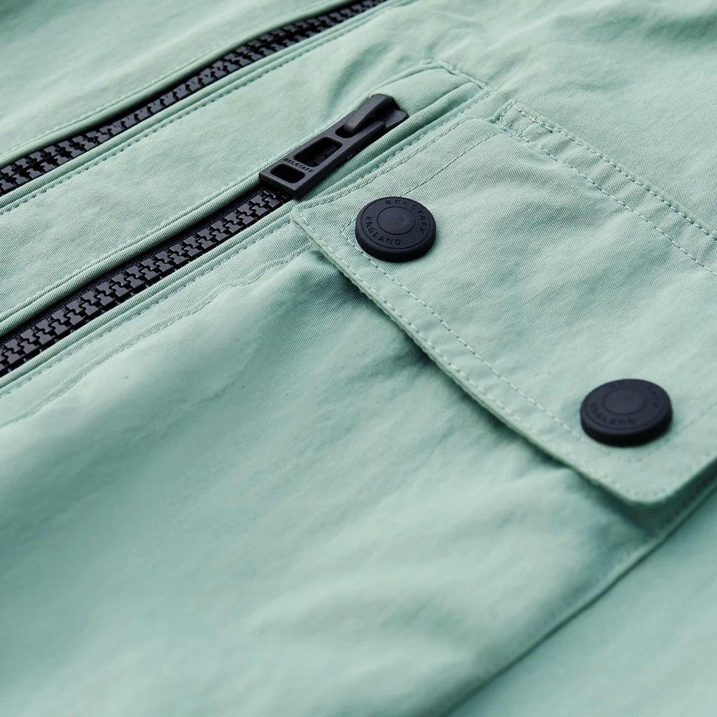 Belstaff Rail Overshirt - Steel Green