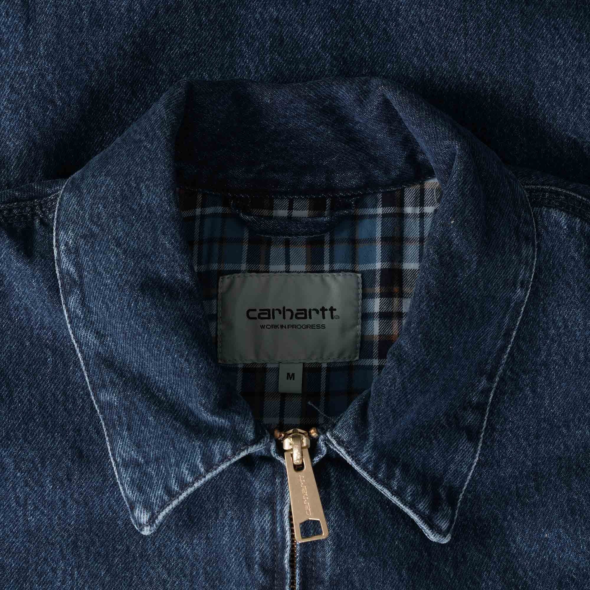 Carhartt WIP Rider Jacket - Stone Washed Blue – Stuarts London
