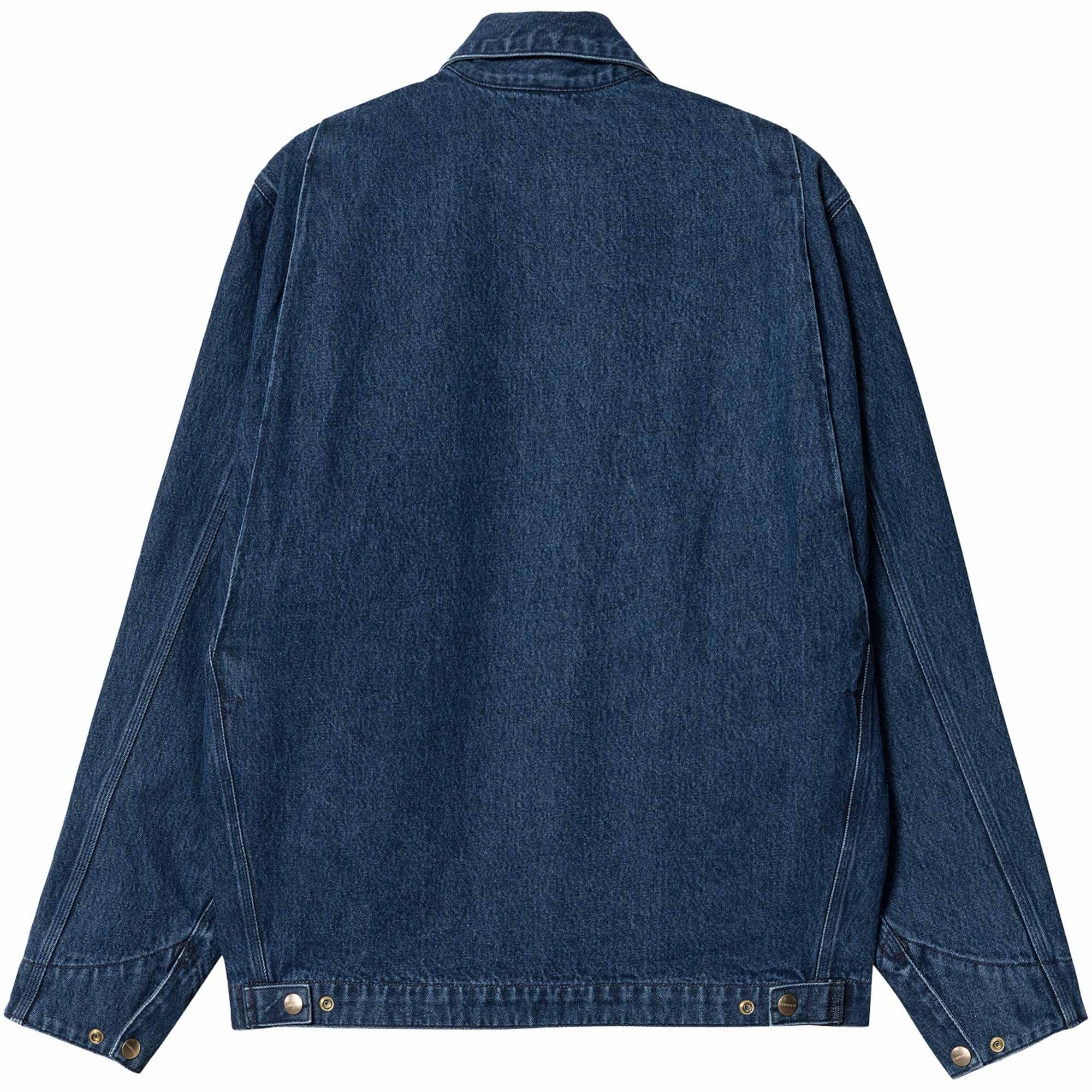 Carhartt WIP Rider Jacket - Stone Washed Blue – Stuarts London
