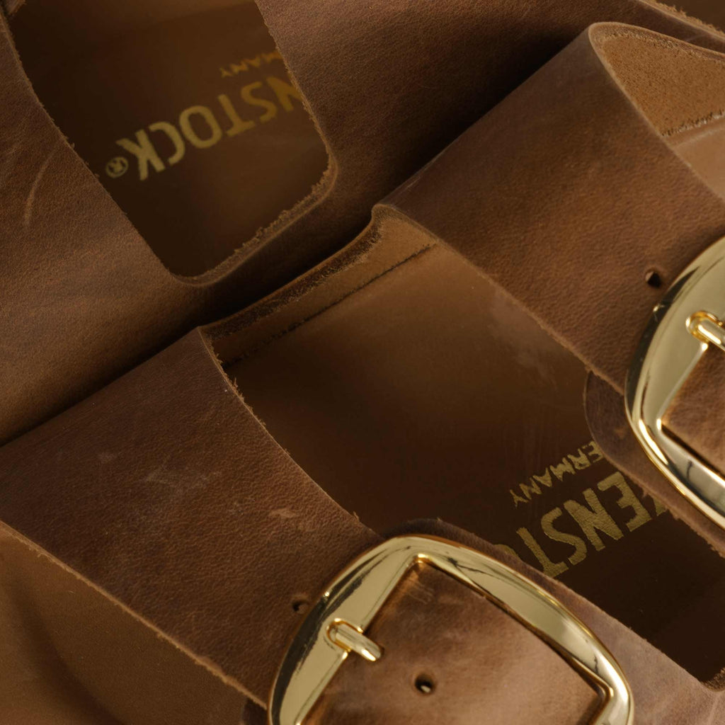 Birkenstock Womens Arizona Big Buckle - Cognac