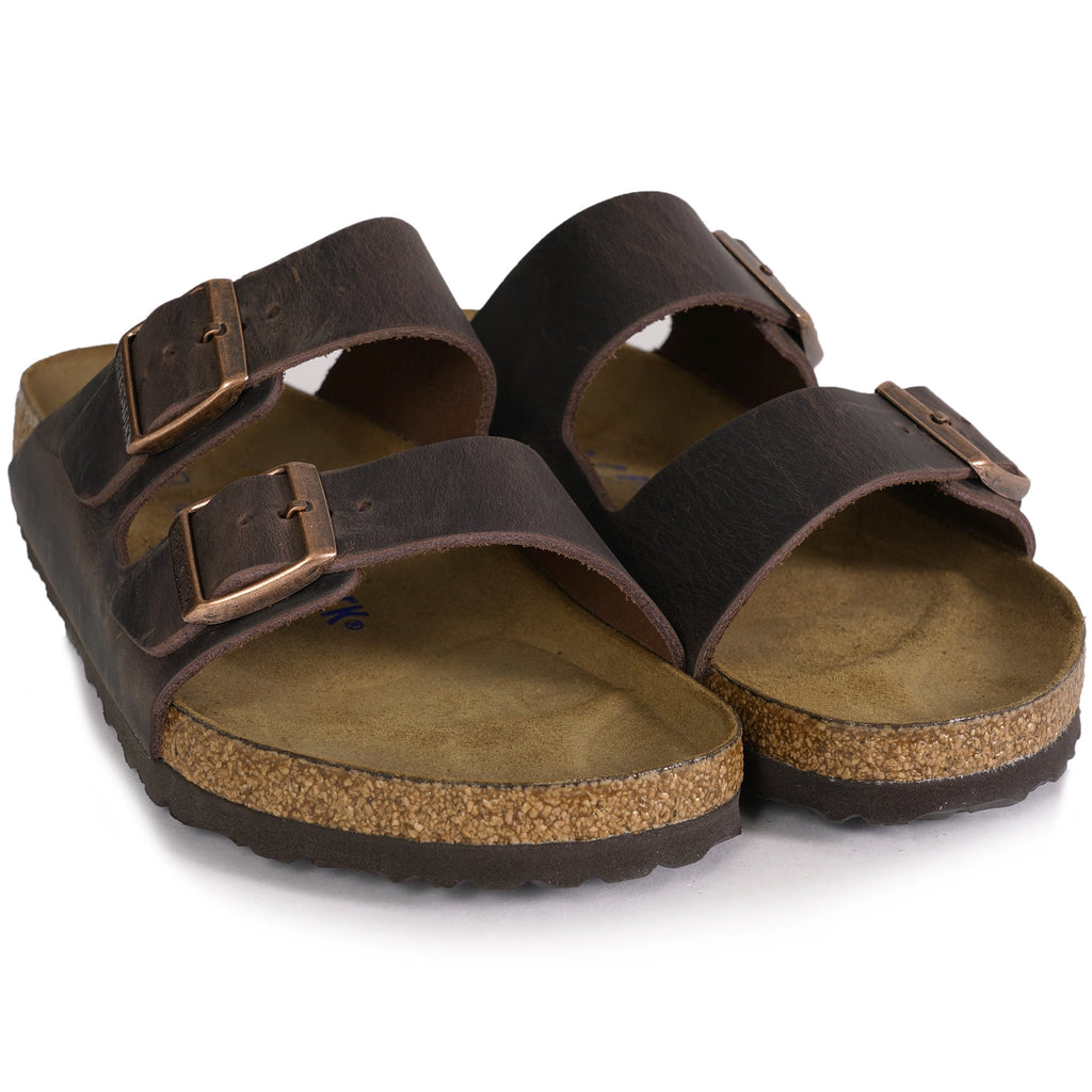 Birkenstock Womens Arizona Soft Footbed - Habana