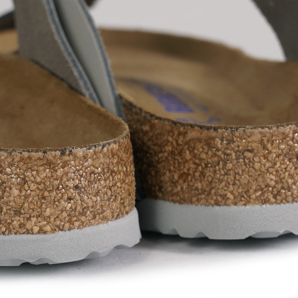 Birkenstock Womens Gizeh Soft Footbed - Dove Gray