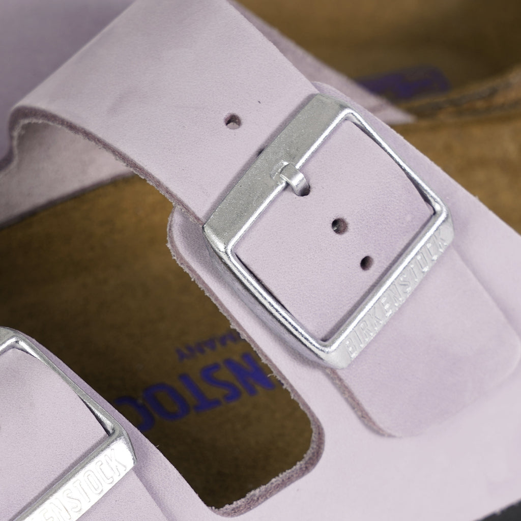 Birkenstock Womens Arizona Soft Footbed - Purple Fog