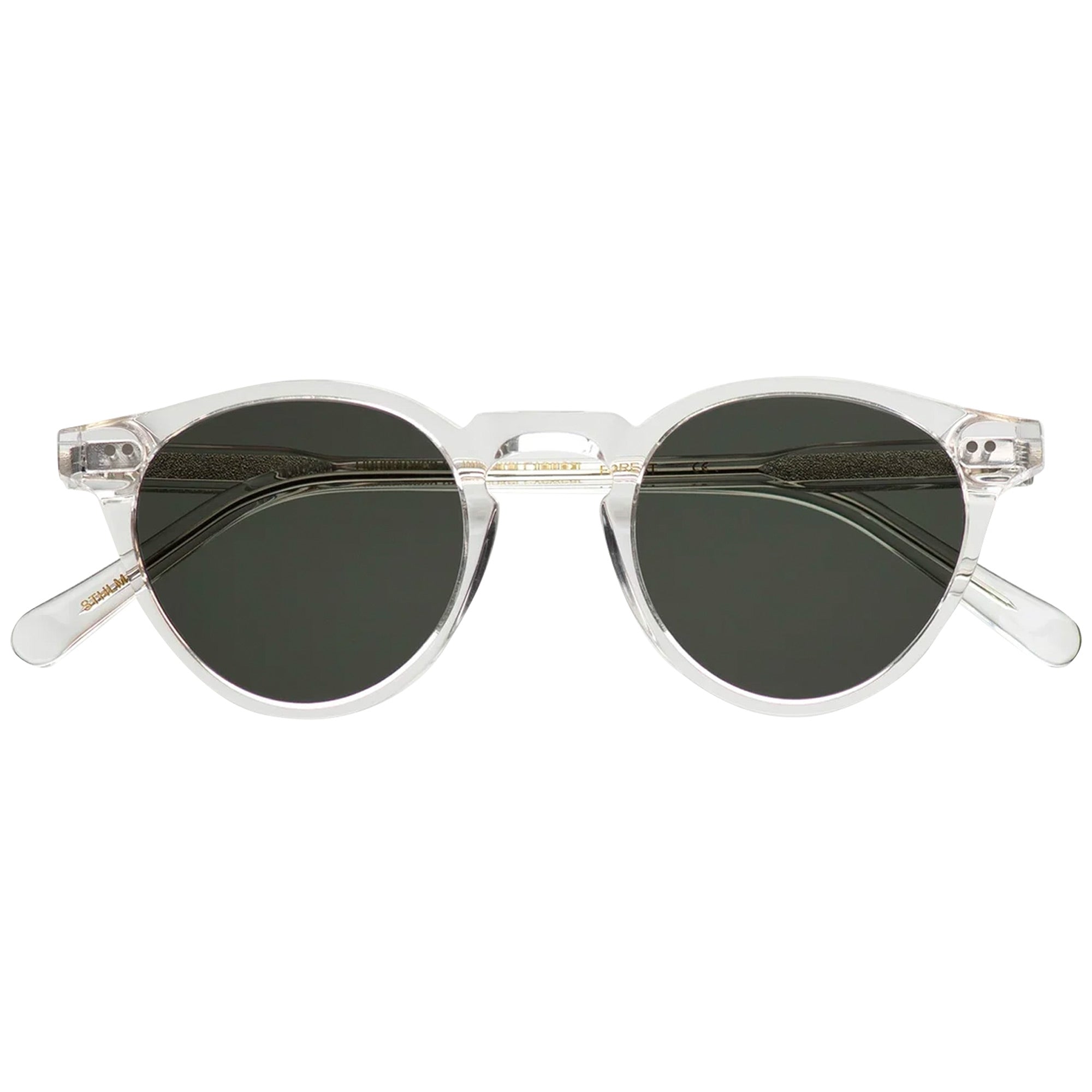 Monokel Eyewear Forest - Crystal/Green Solid
