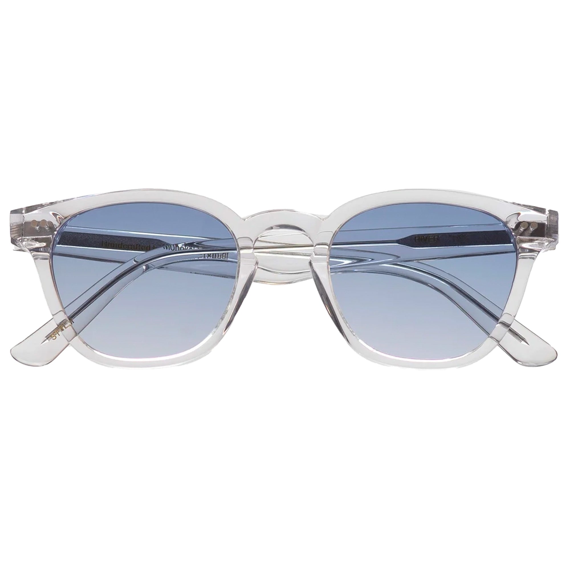Monokel Eyewear River - Crystal/Blue Gradient