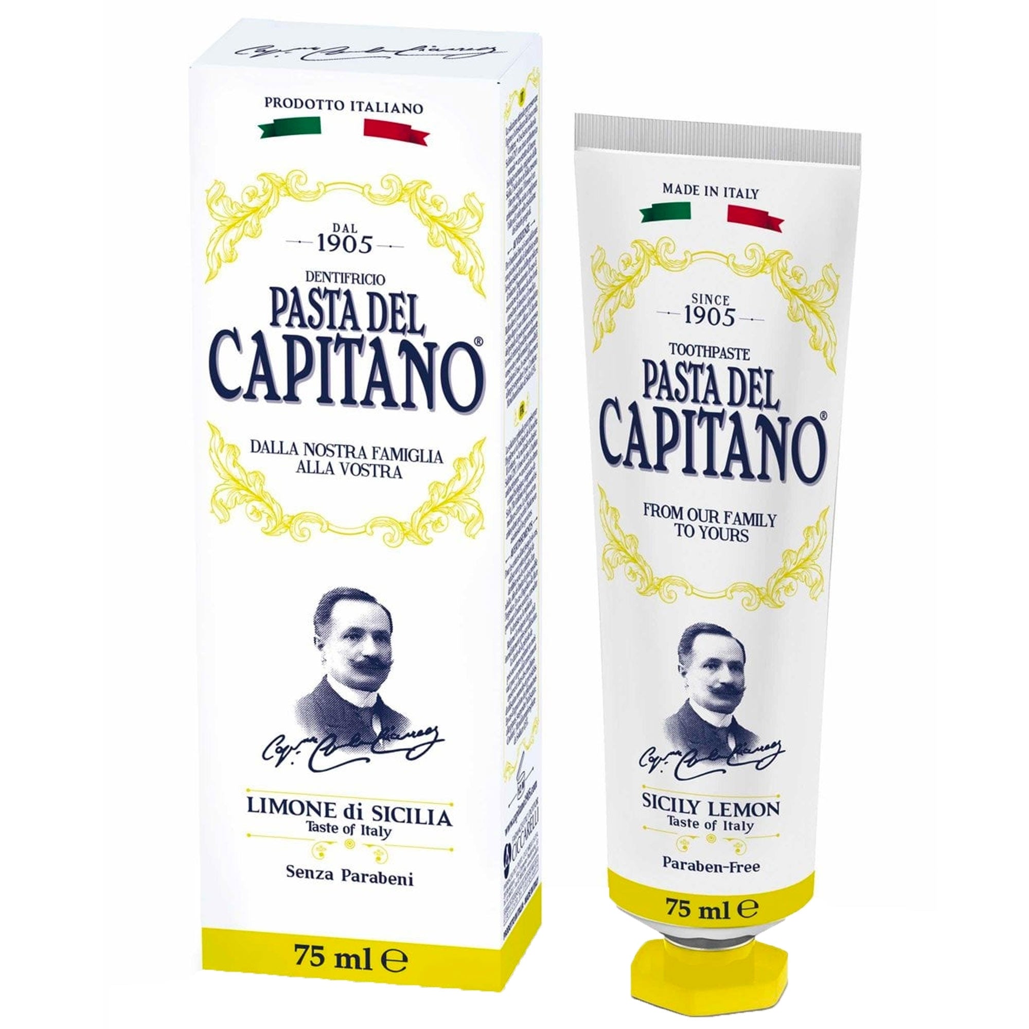 Pasta Del Capitano Sicily Lemon Toothpaste - 75ml