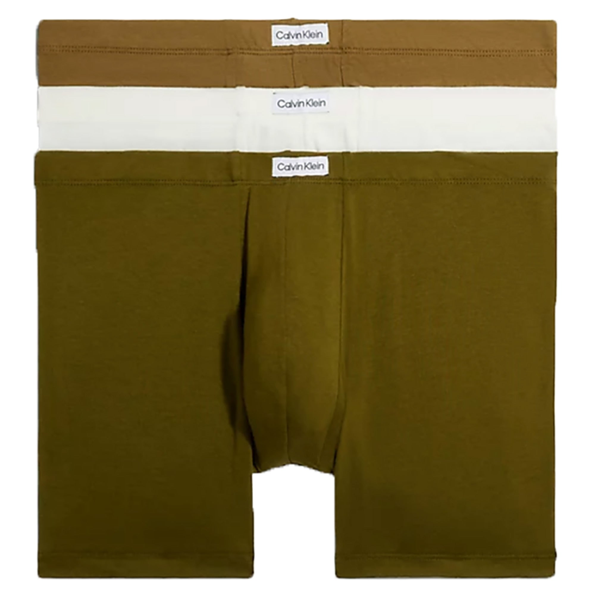 Calvin Klein 3 Pack Boxer Briefs - Kangaroo