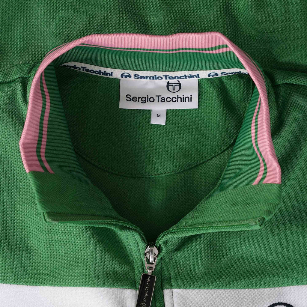 Sergio Tacchini Damarindo Track Top - Foliage Green