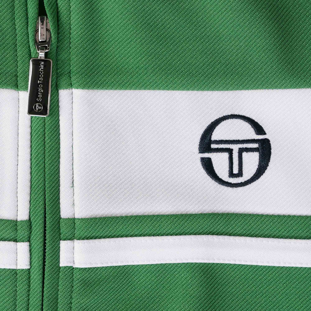 Sergio Tacchini Damarindo Track Top - Foliage Green