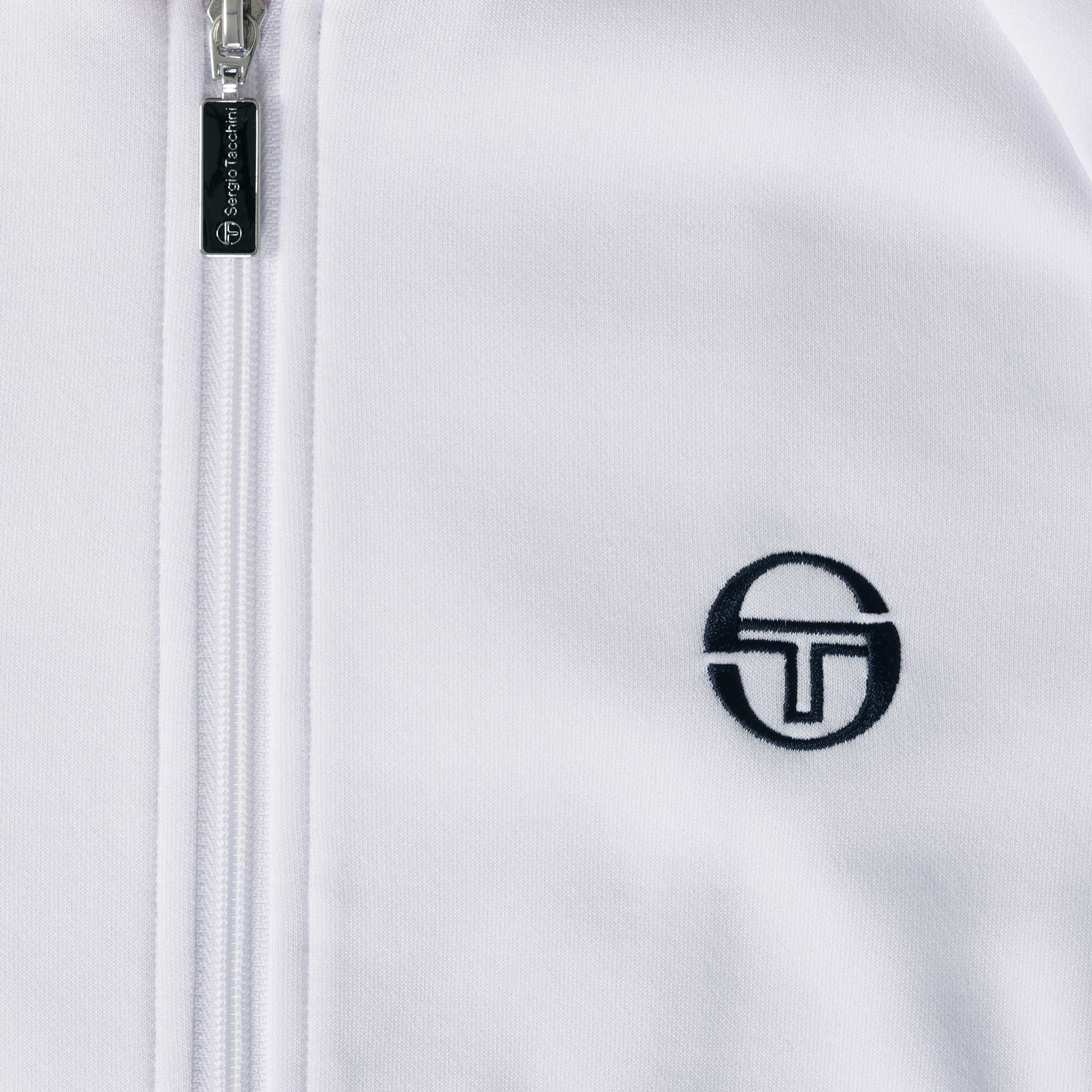 Sergio Tacchini Dallas Track Top - White/Adrenaline Rush