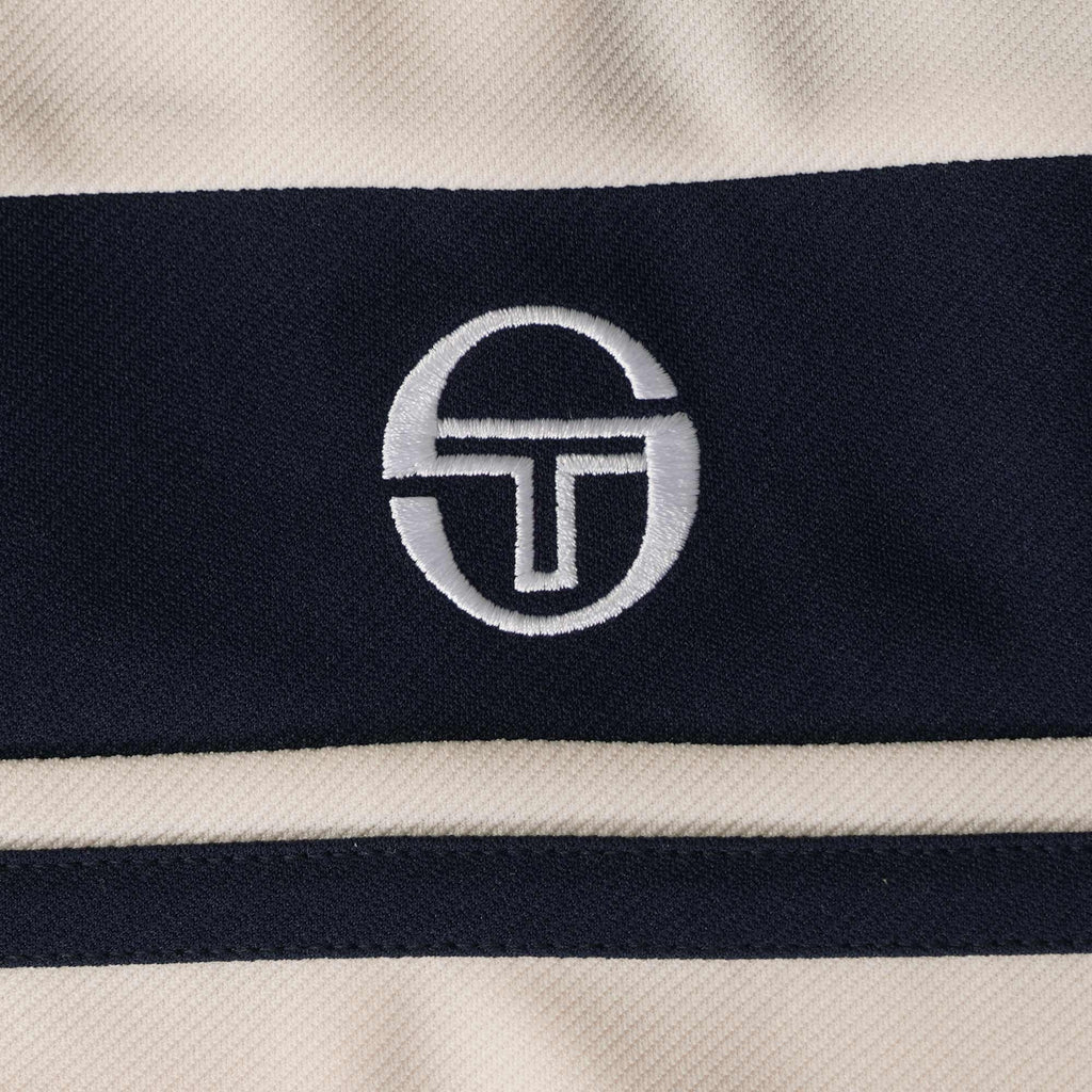 Sergio Tacchini Damarindo Track Top - Buttercream/Maritime Blue