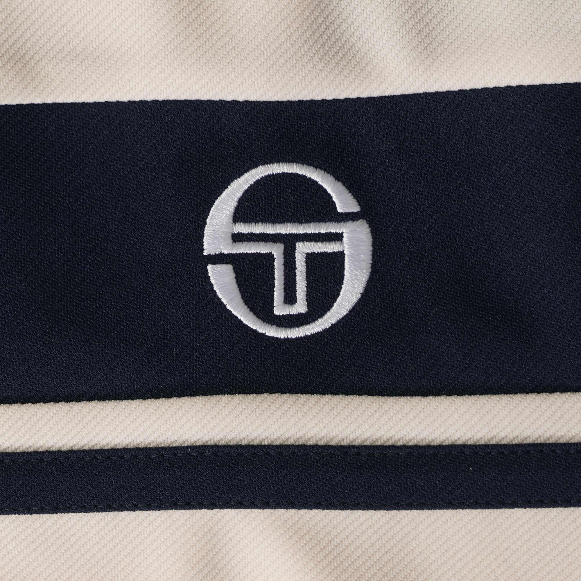 Sergio Tacchini Damarindo Track Top - Buttercream/Maritime Blue