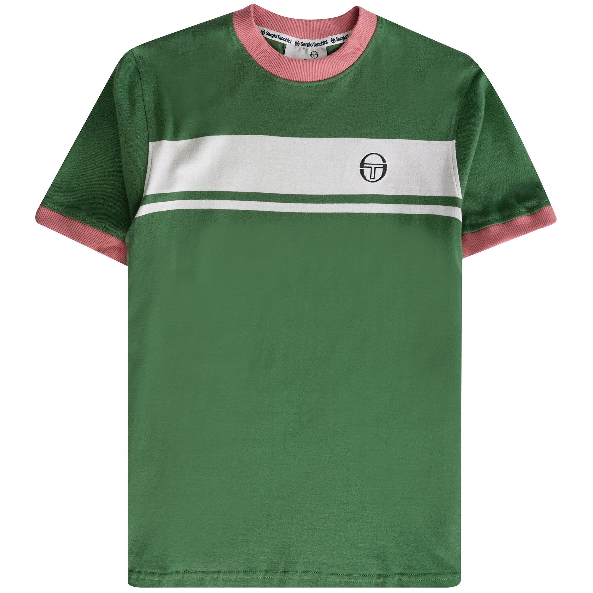 Sergio Tacchini Master Crew Neck T-Shirt - Foliage