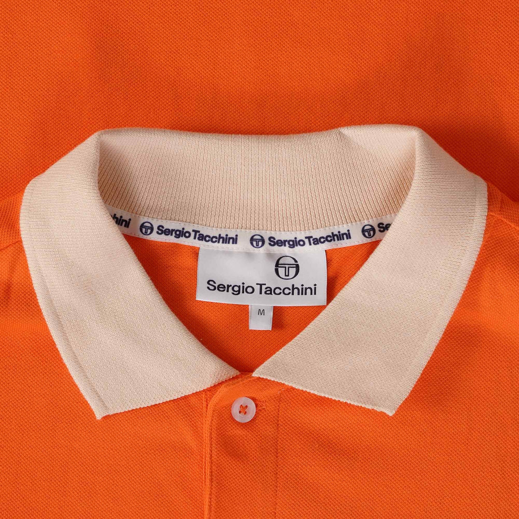 Sergio Tacchini Supermac Polo Shirt - Dragon Fire