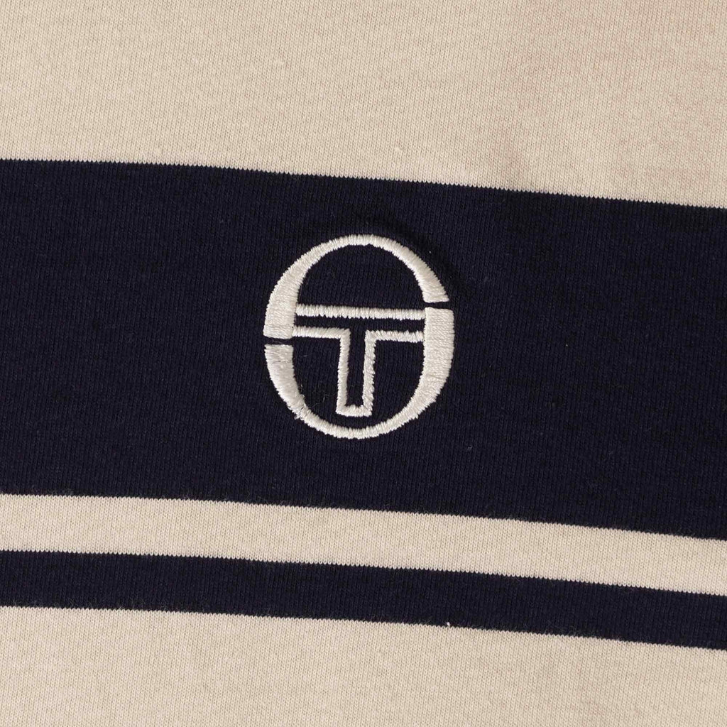 Sergio Tacchini Master Crew Neck T-Shirt - Buttercream