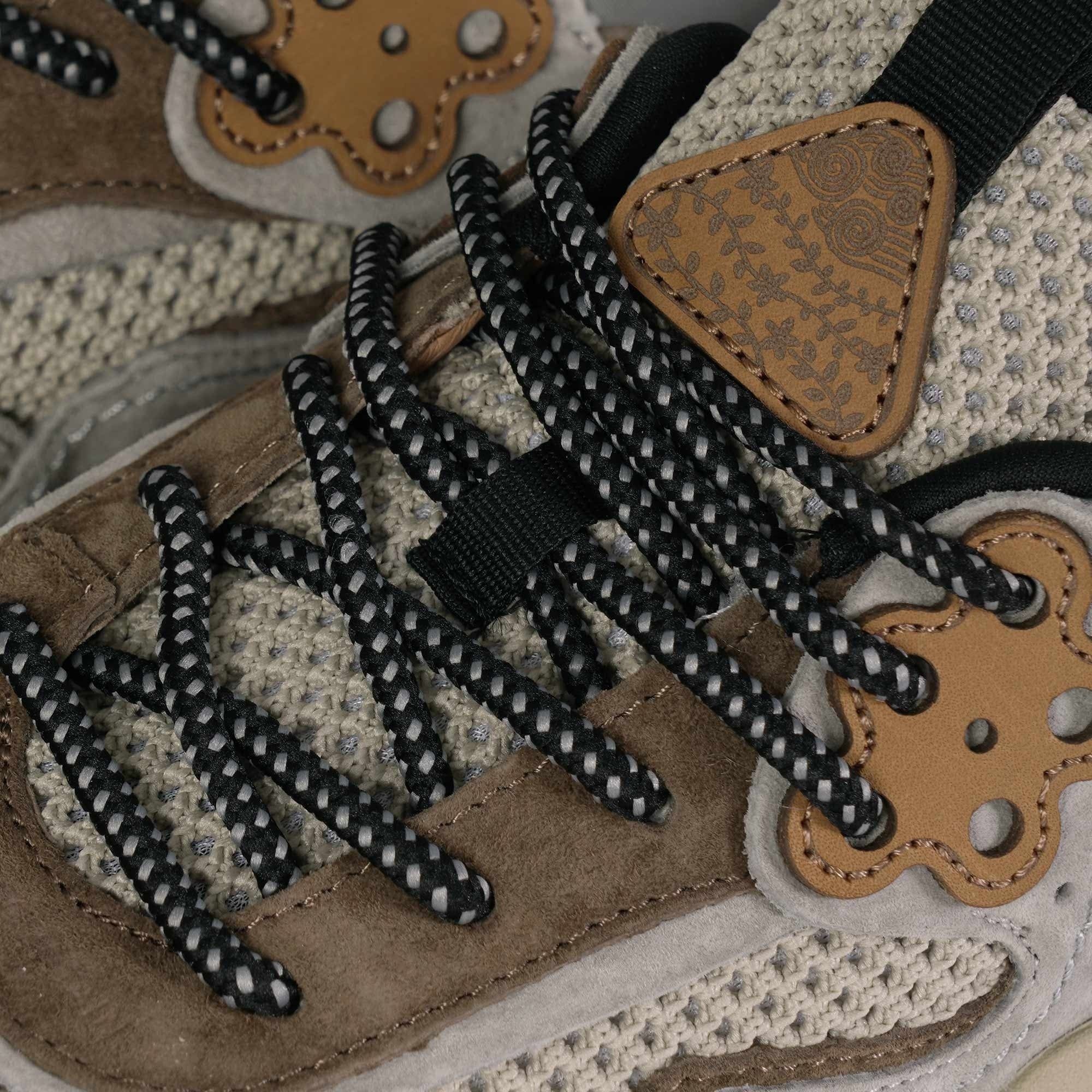 Flower Mountain Kotetsu Suede & Mesh - Beige/Grey