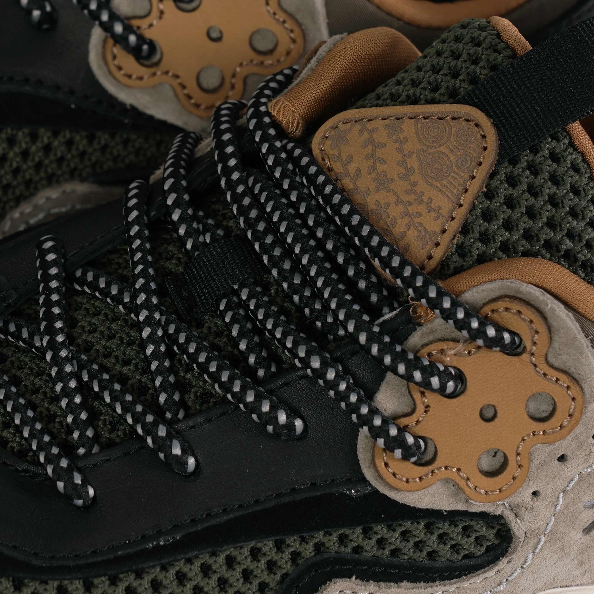 Flower Mountain Kotetsu Suede & Mesh - Military