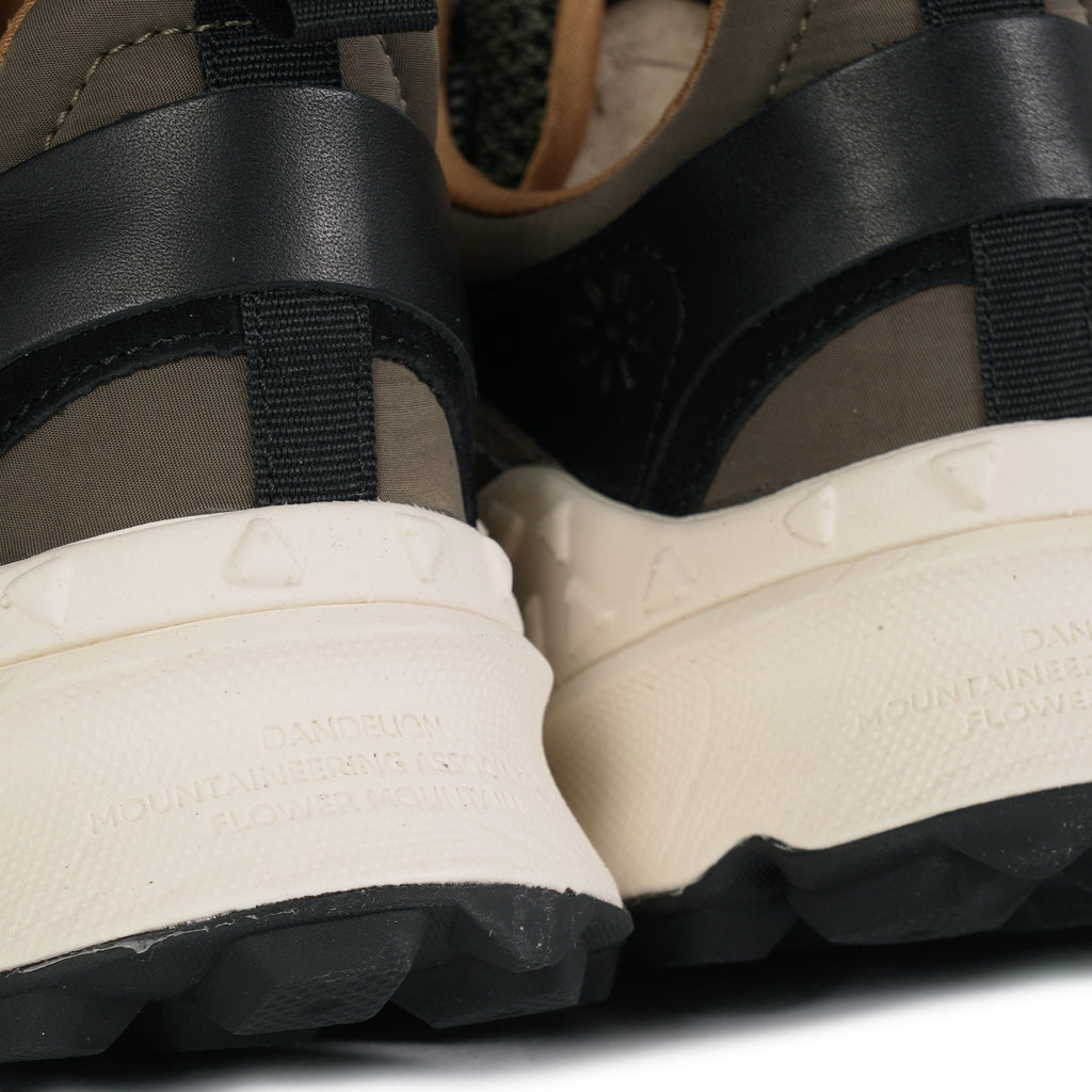 Flower Mountain Kotetsu Suede & Mesh - Military