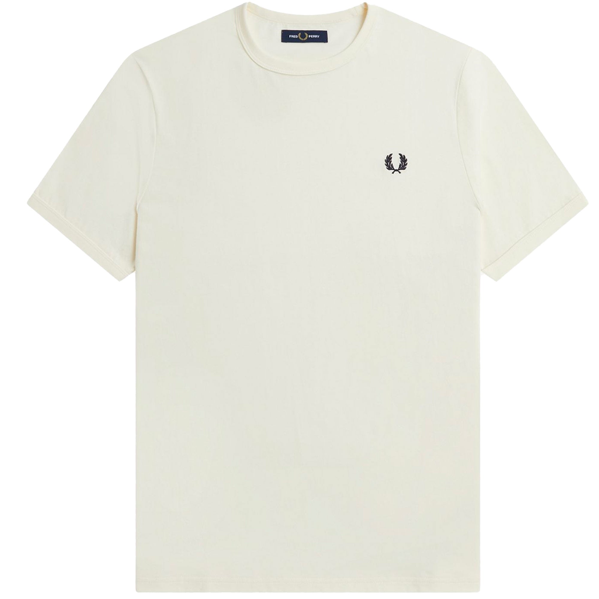 Fred Perry Ringer T-Shirt - Ecru