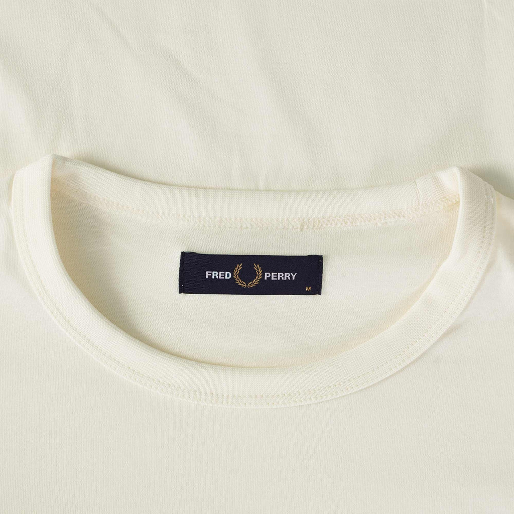 Fred Perry Ringer T-Shirt - Ecru