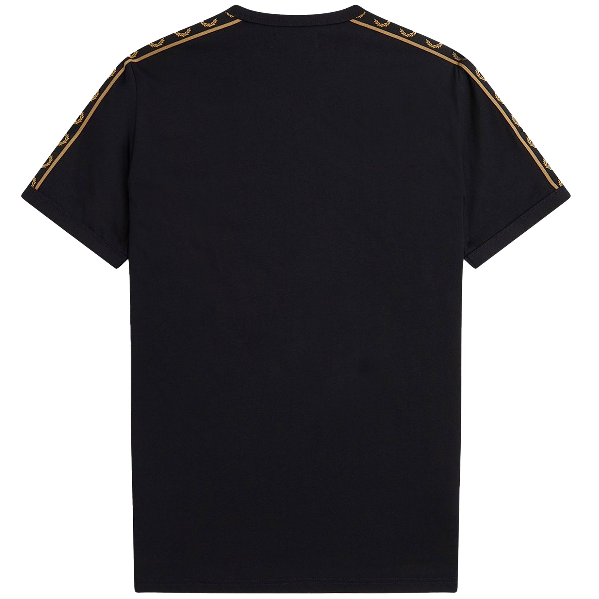 Fred Perry Ringer T-Shirt - Black
