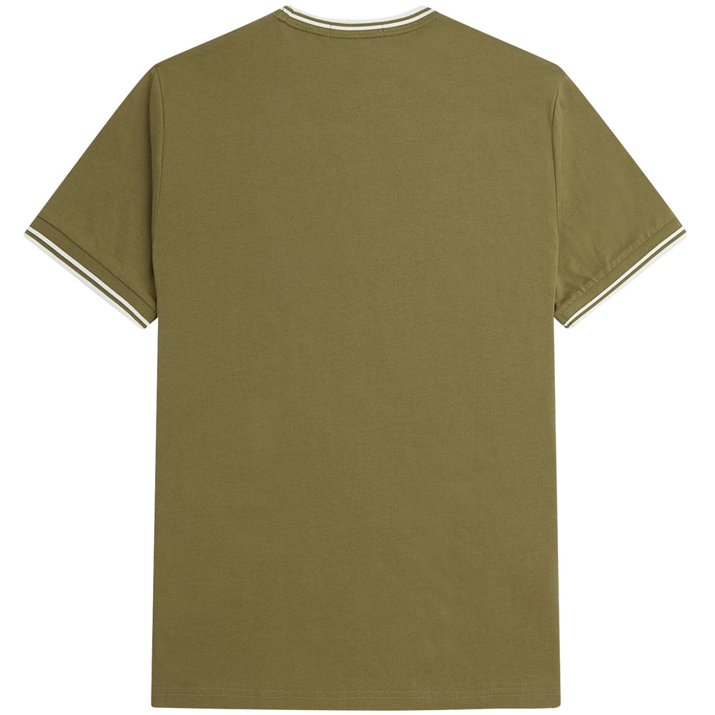 Fred Perry Ringer T-Shirt - Shaded Stone