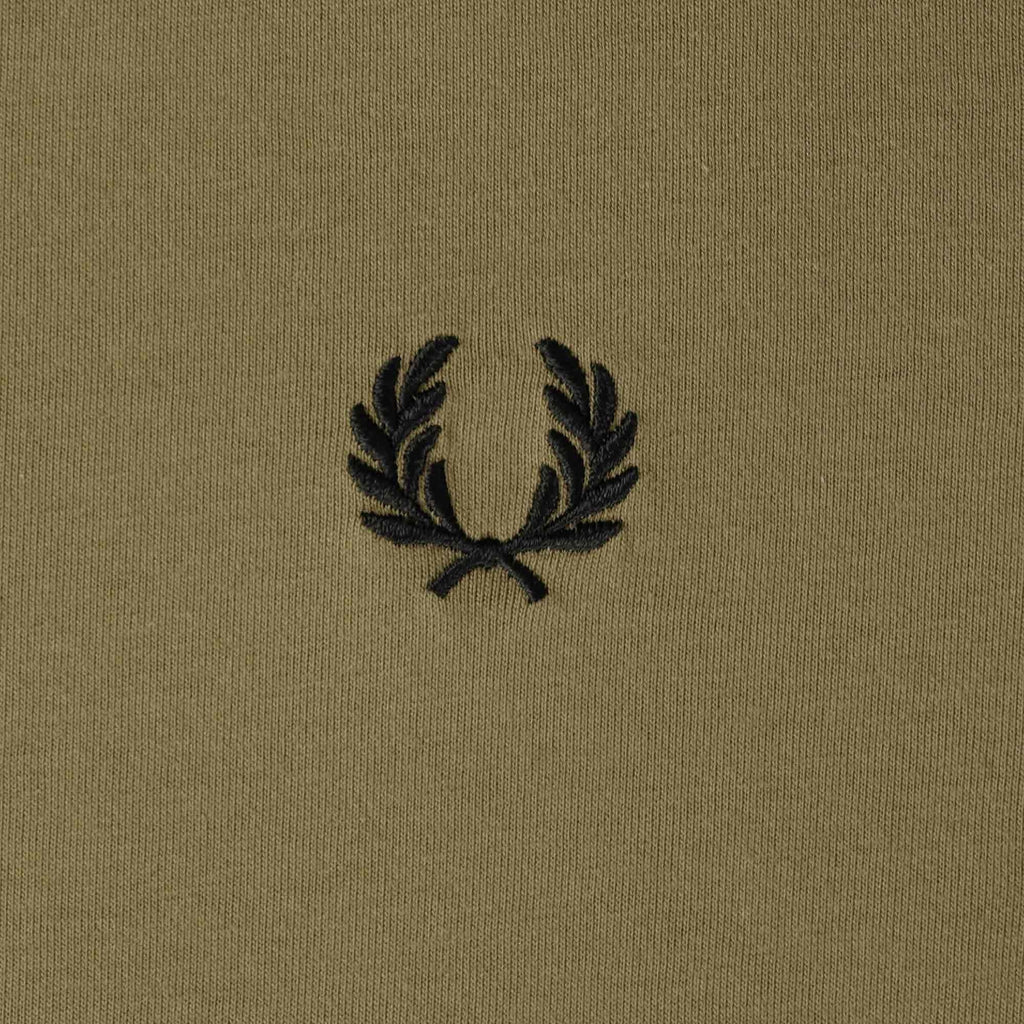 Fred Perry Contrast Tape Ringer T-Shirt - Shaded Stone