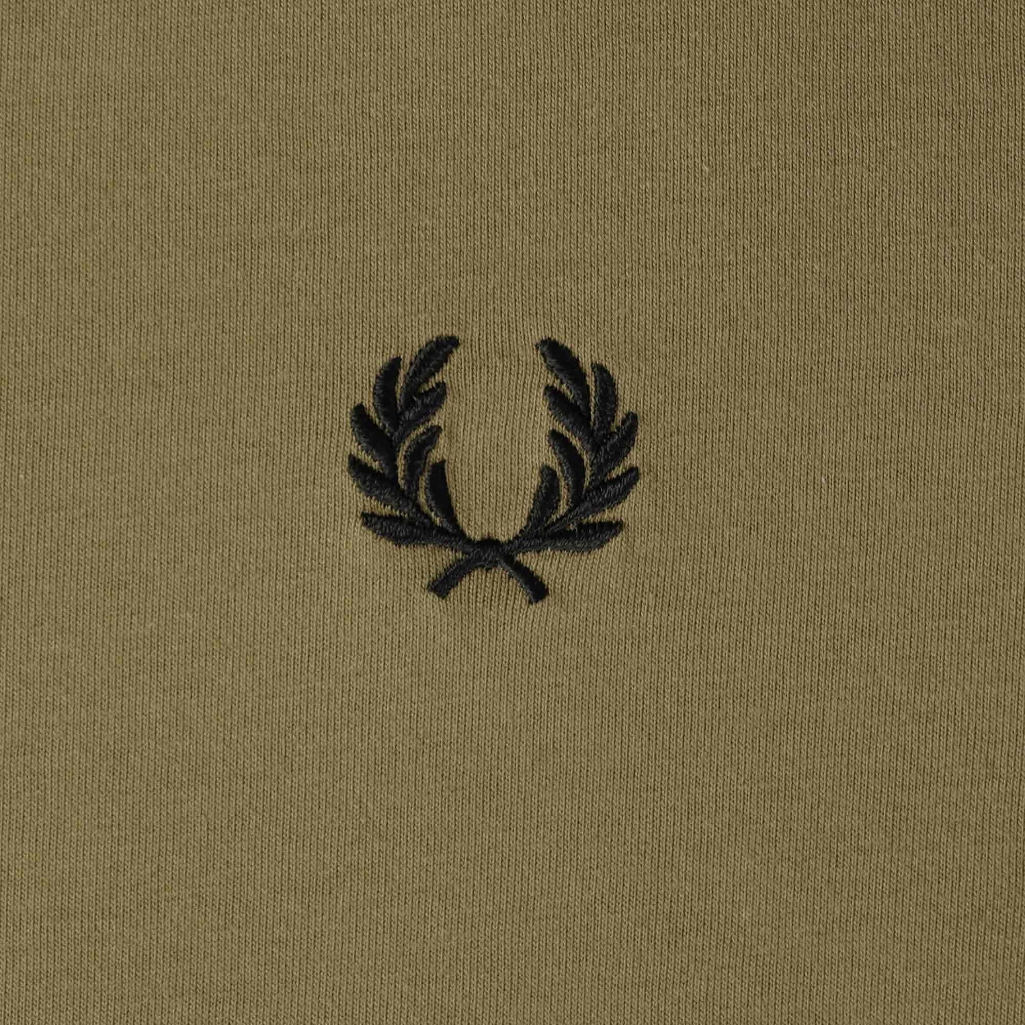 Fred Perry Contrast Tape Ringer T-Shirt - Shaded Stone