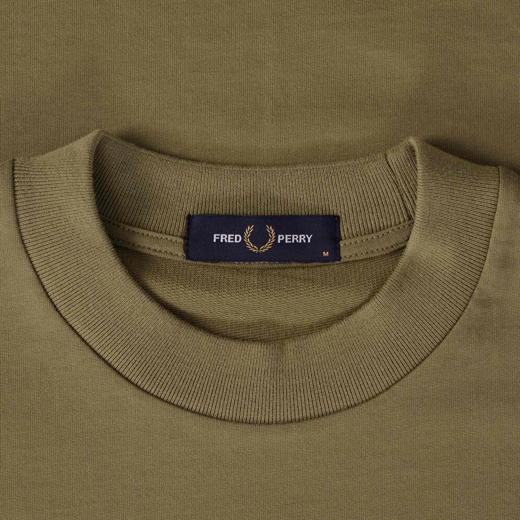Fred Perry Jersey Pocket T-Shirt - Shaded Stone