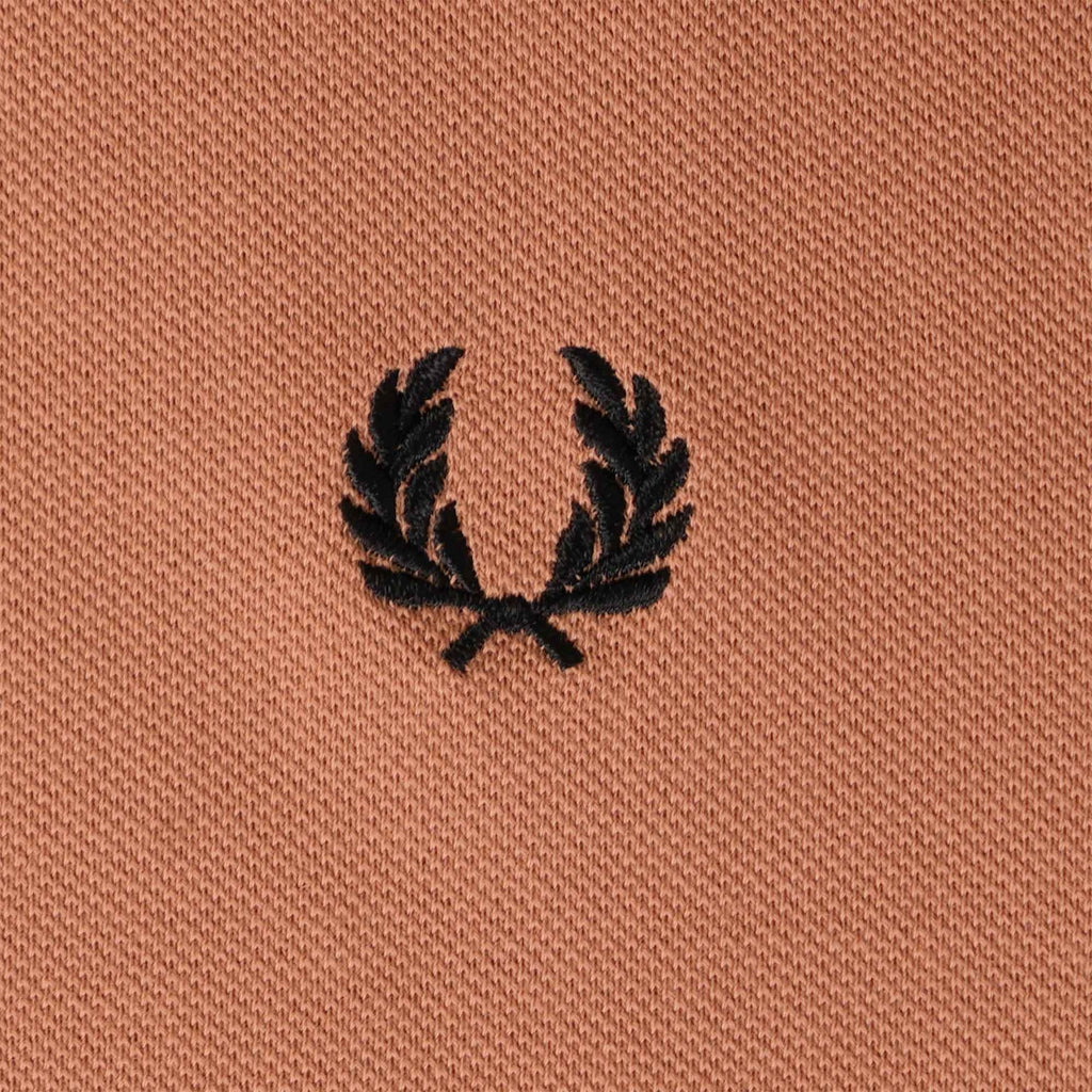 Fred Perry M3600 Twin Tipped Polo Shirt - Light Rust