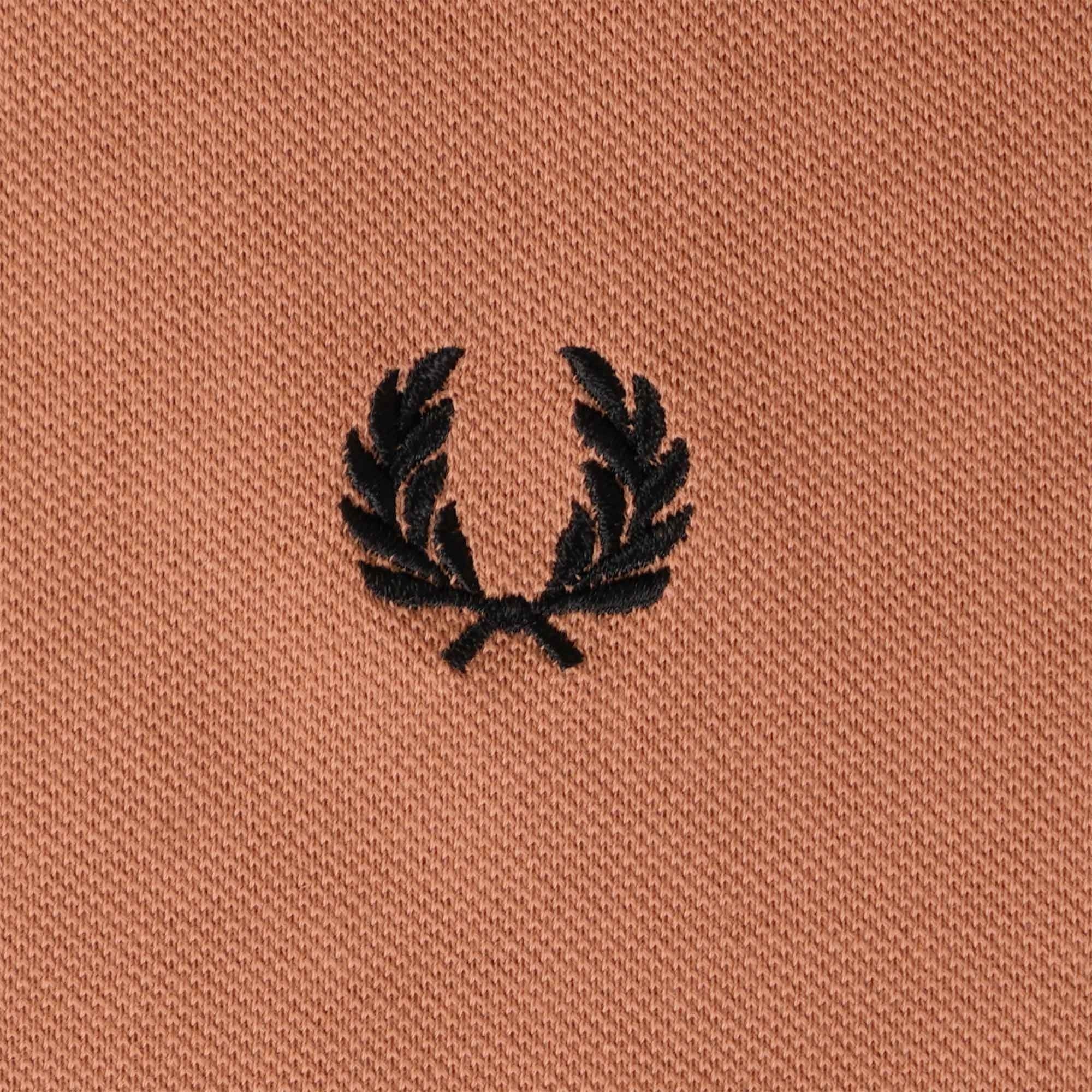 Fred Perry M3600 Twin Tipped Polo Shirt - Light Rust