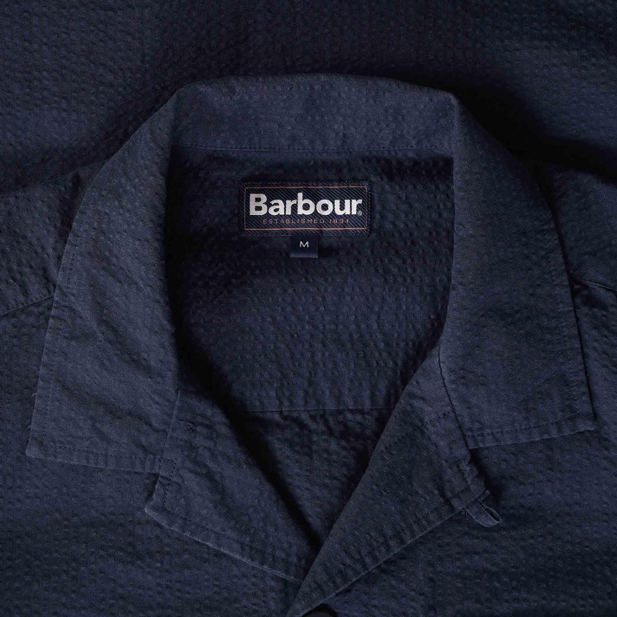 Barbour Tenby Overshirt - Navy