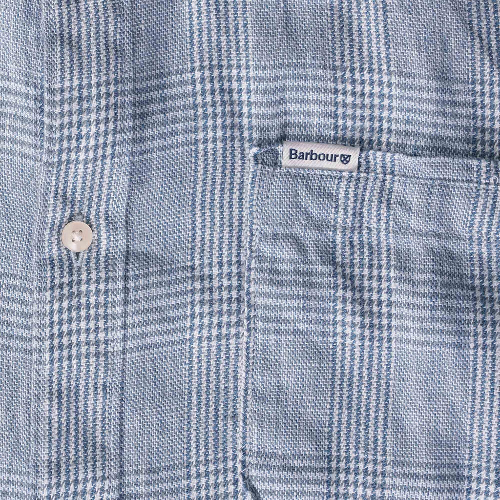 Barbour Marwood Tailored Short Sleeve Shirt - Chambray