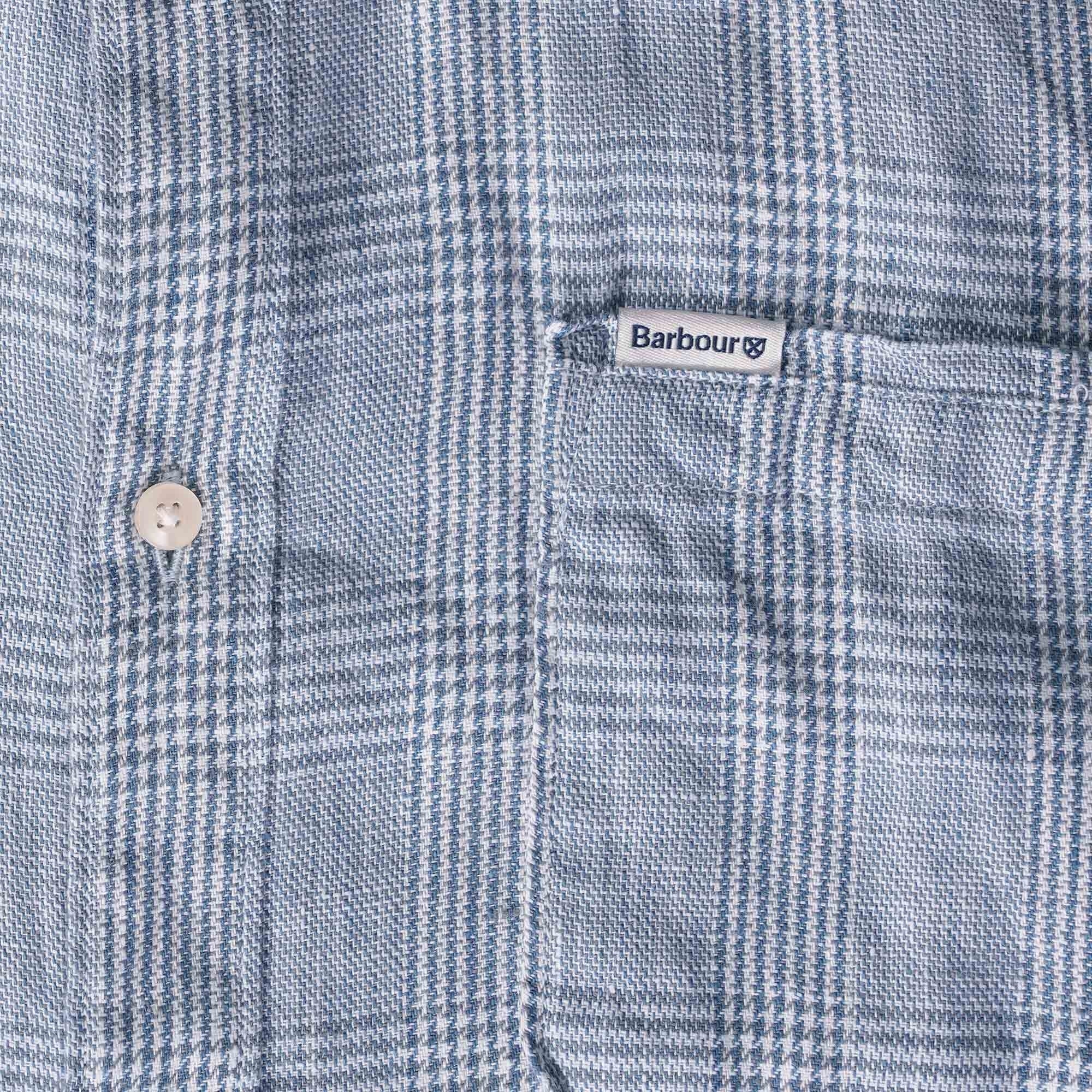 Barbour Marwood Tailored Short Sleeve Shirt - Chambray