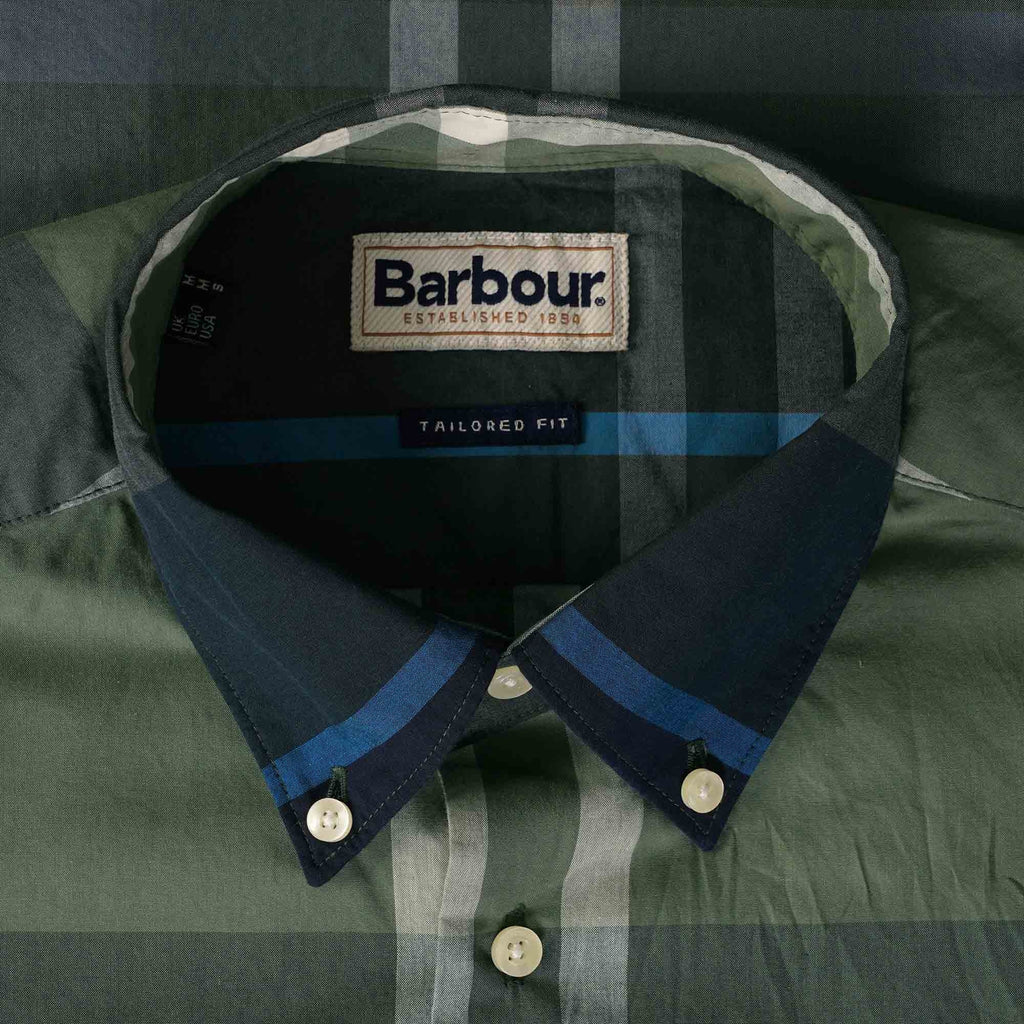 Barbour Harris Tailored Shirt - Kielder Blue Tartan