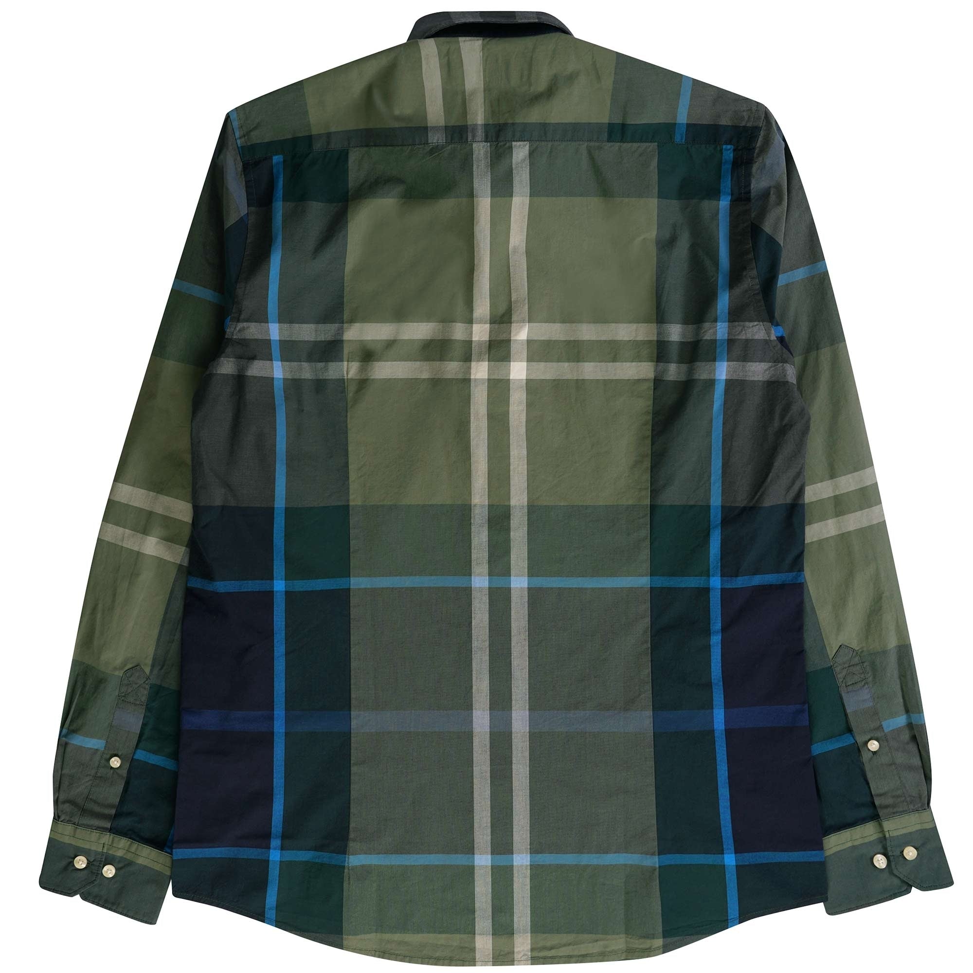 Barbour Harris Tailored Shirt - Kielder Blue Tartan