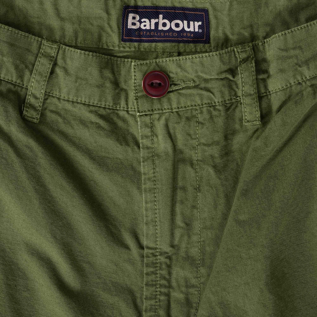 Barbour Essential Ripstop Cargo Trousers - Ivy Green