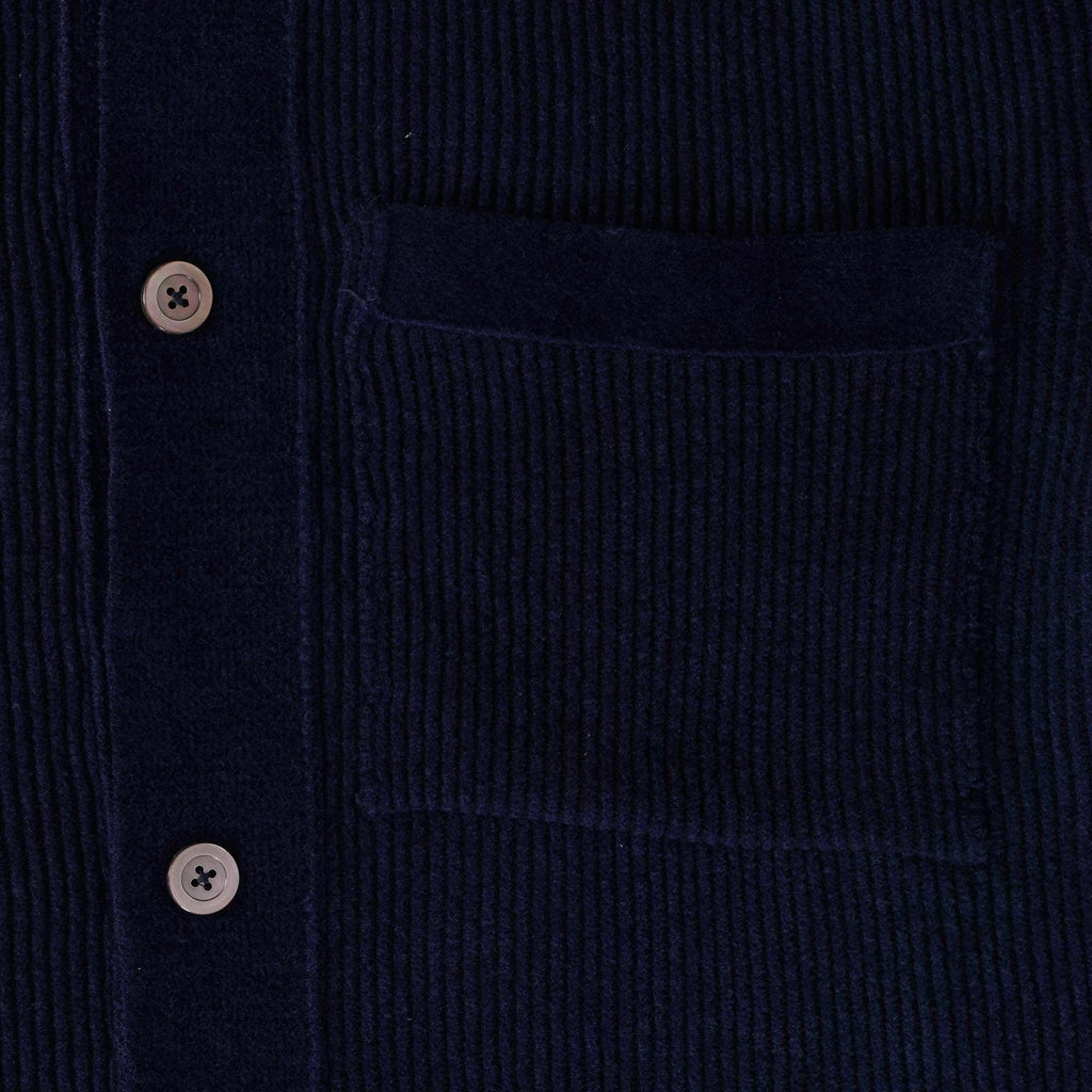 Norse Projects Erik Chenille Jacket - Dark Navy