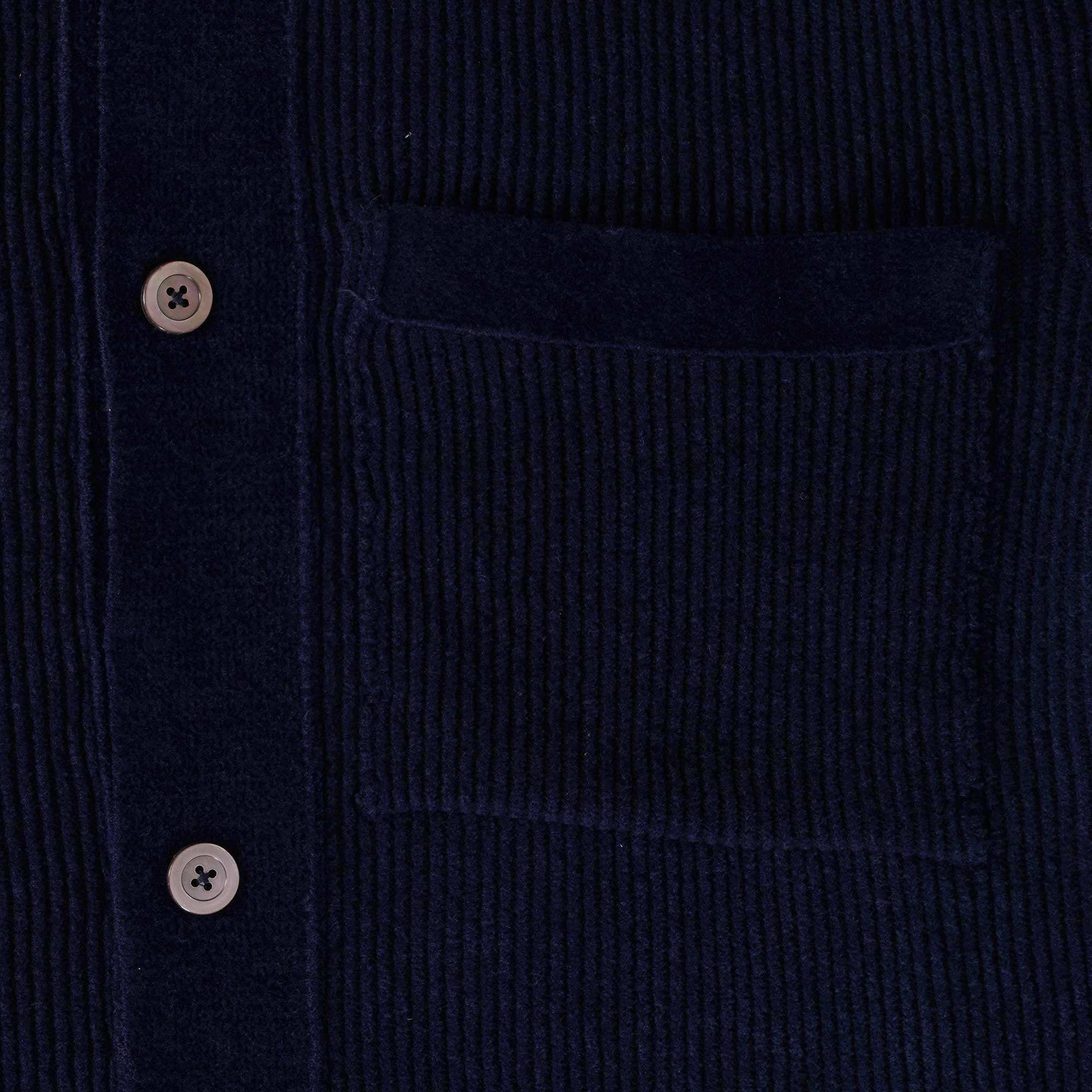 Norse Projects Erik Chenille Jacket - Dark Navy