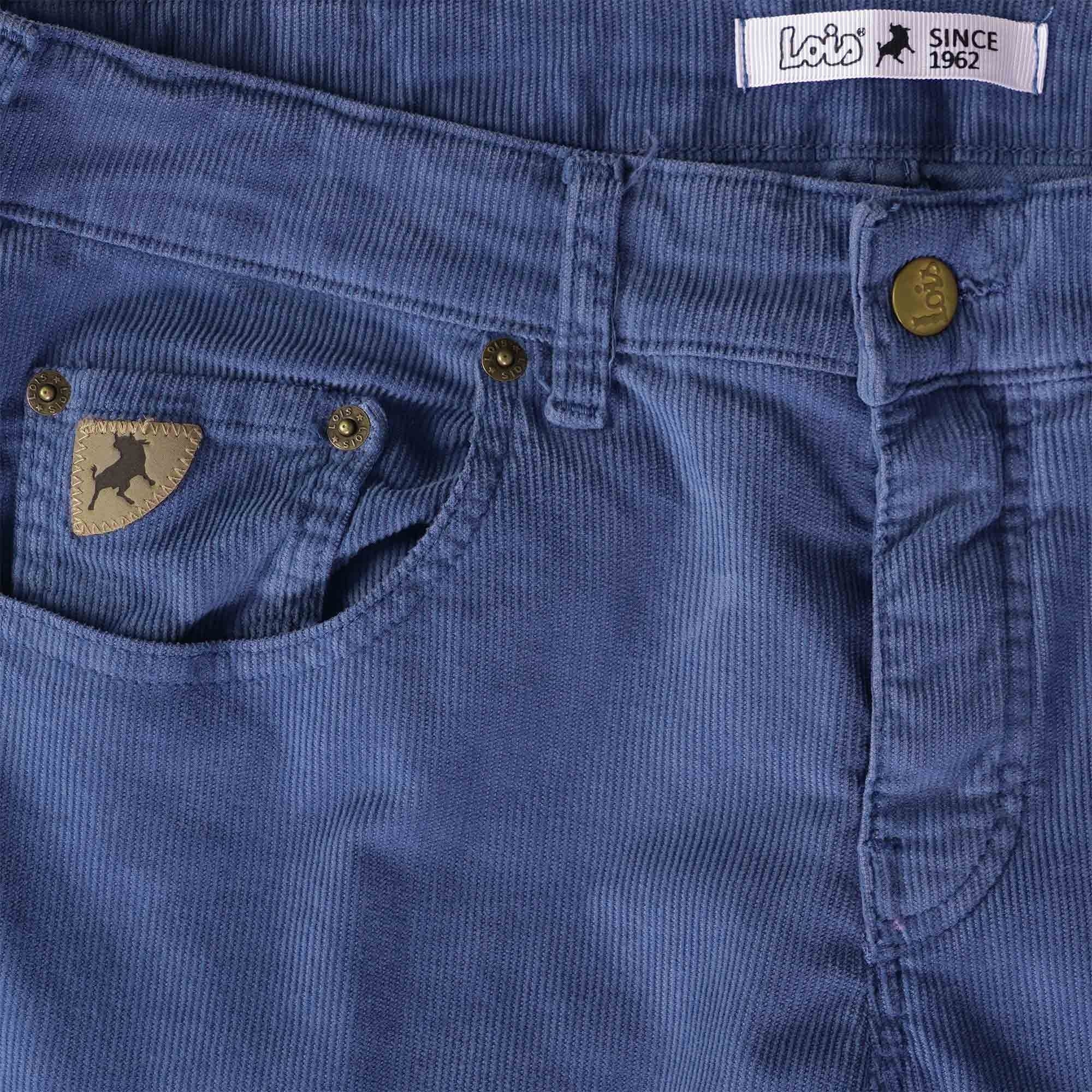 Lois Jeans Sierra Thin Corduroy Pants - Light Blue