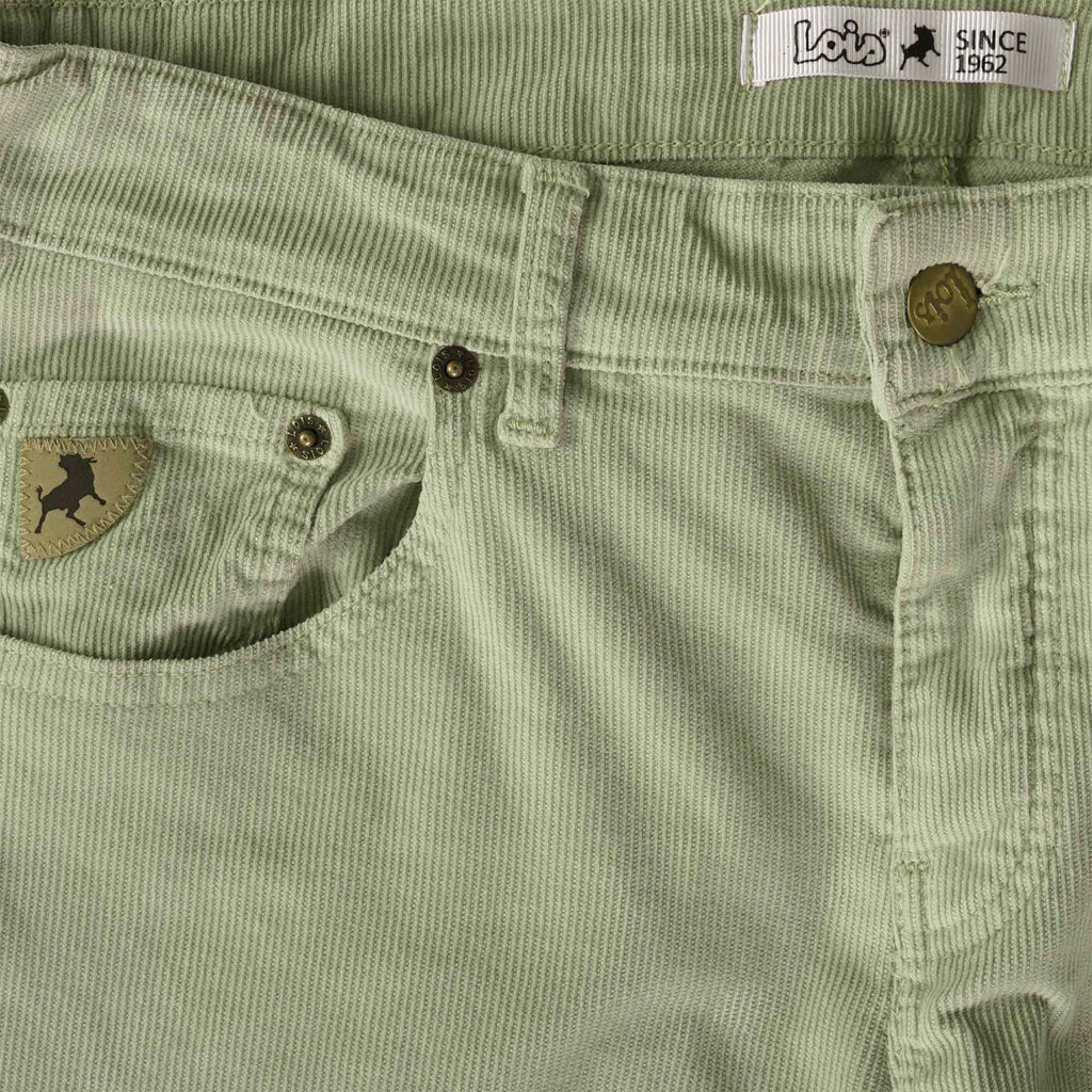 Lois Jeans Sierra Thin Corduroy Pants - Abbey Stone