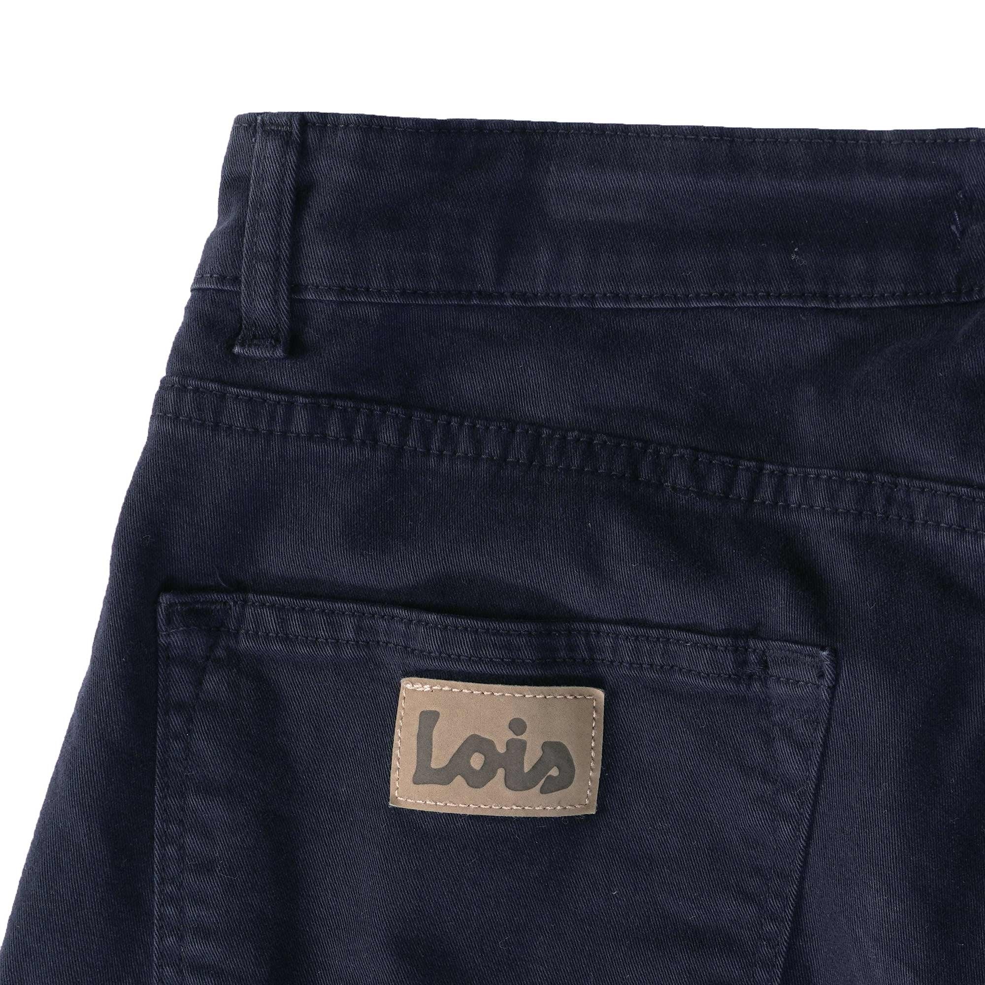 Lois Jeans Terrace Cotton Pants - Navy