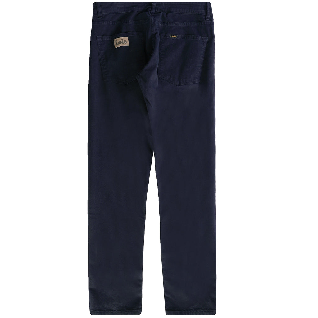 Lois Jeans Terrace Cotton Pants - Navy