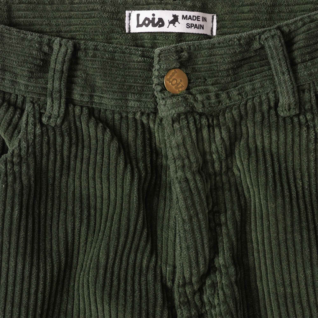 Pepe Jumbo Cord Shorts - Green Olive