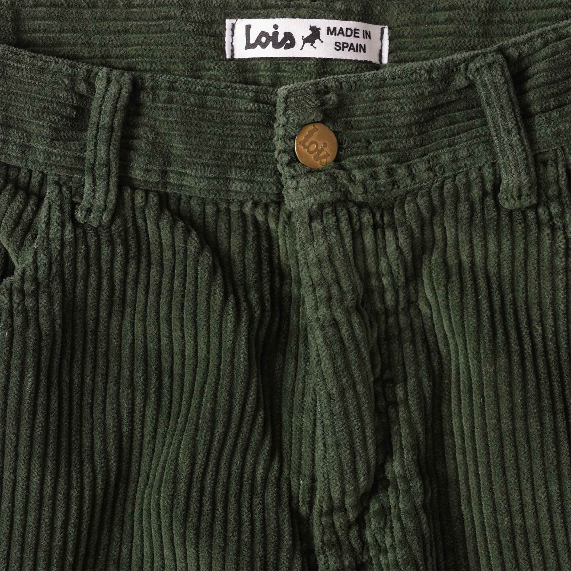 Pepe Jumbo Cord Shorts - Green Olive