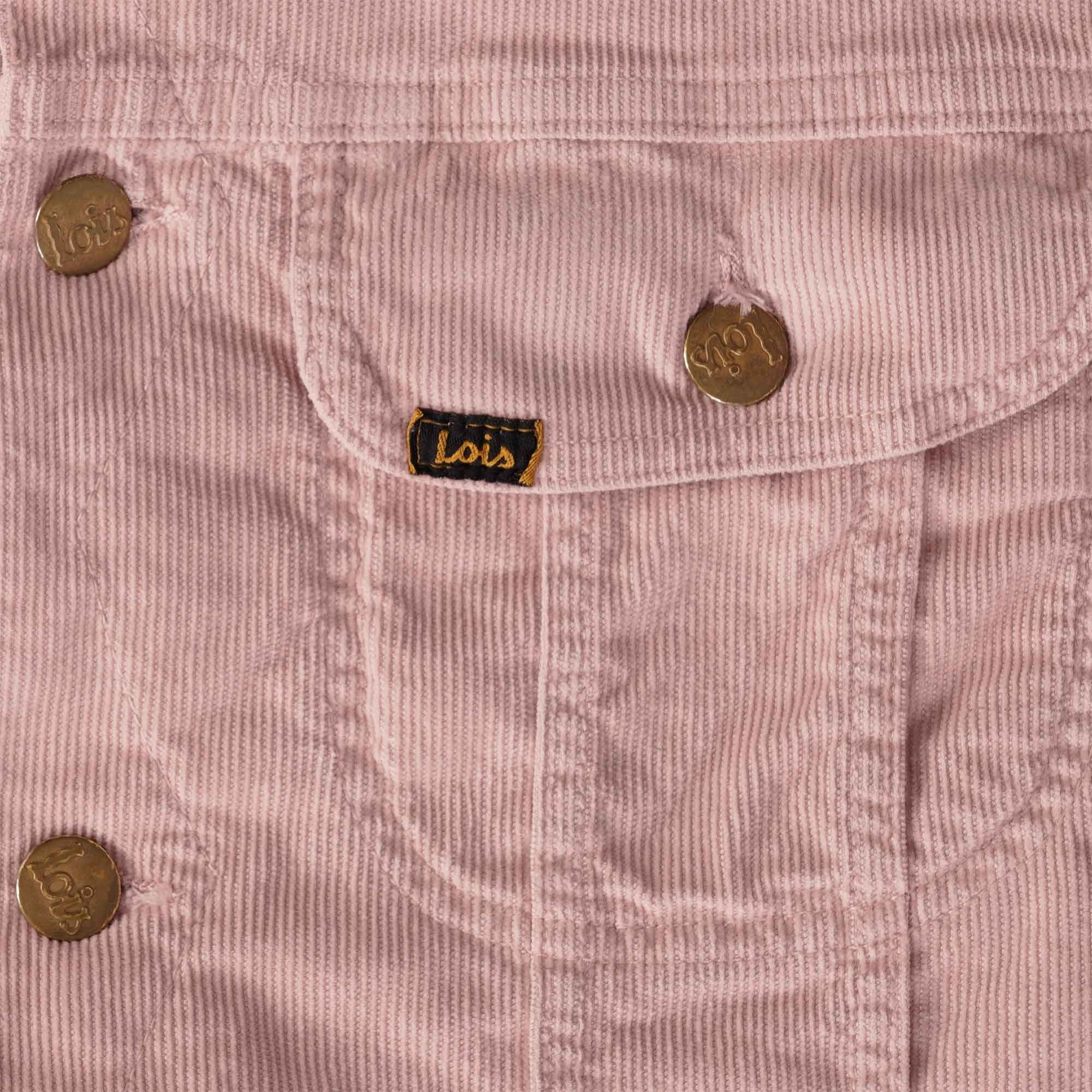 Lois Jeans Tejana Thin Cord Jacket - Rose Dust